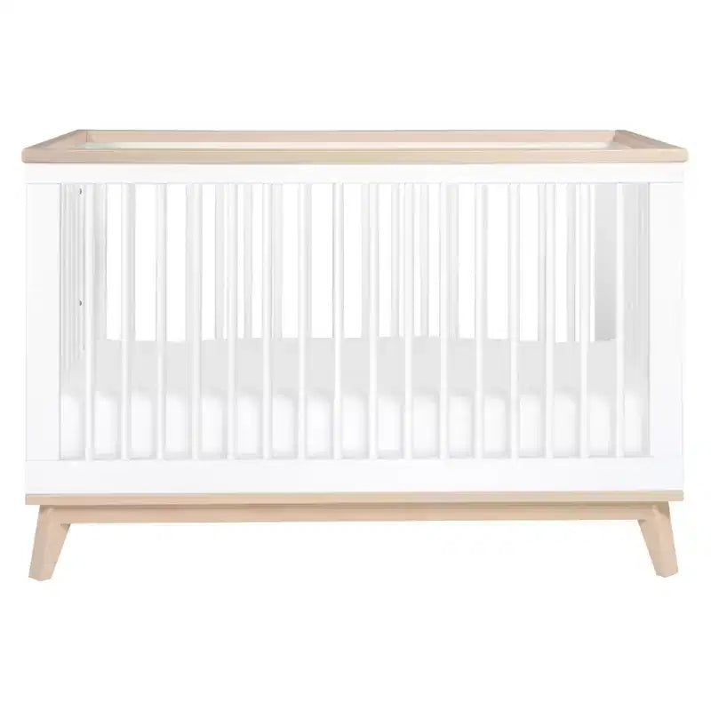 Lit de bébé convertible 3-en-1 Babyletto Scoot avec kit de conversion pour lit de tout-petit