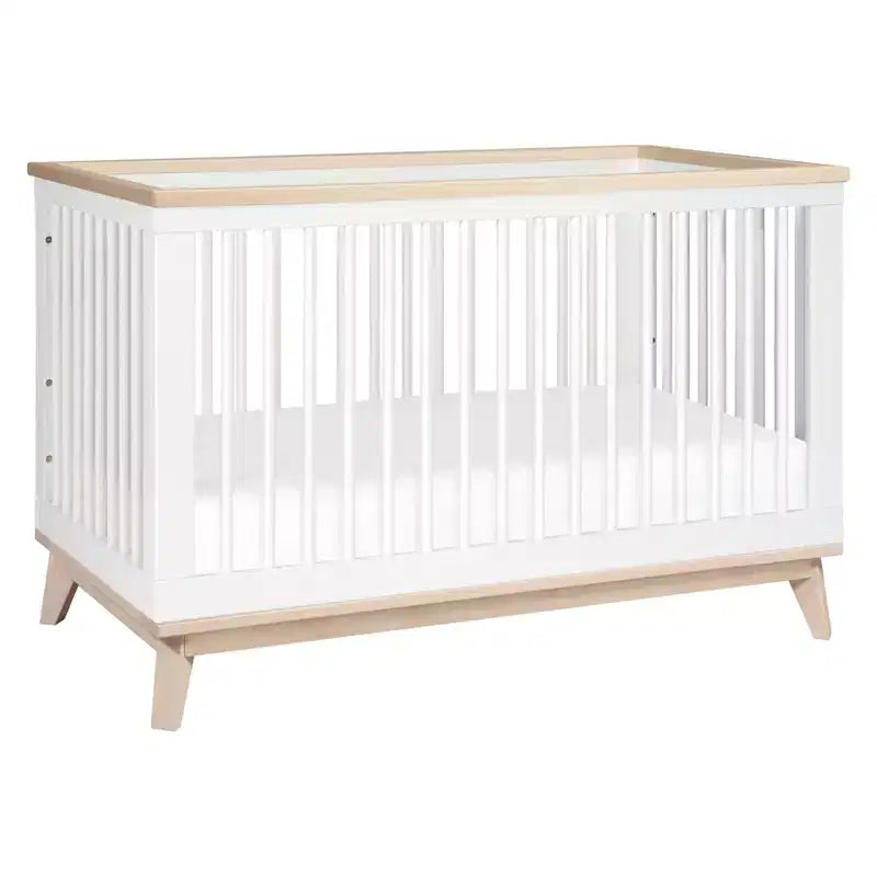 Lit de bébé convertible 3-en-1 Babyletto Scoot avec kit de conversion pour lit de tout-petit