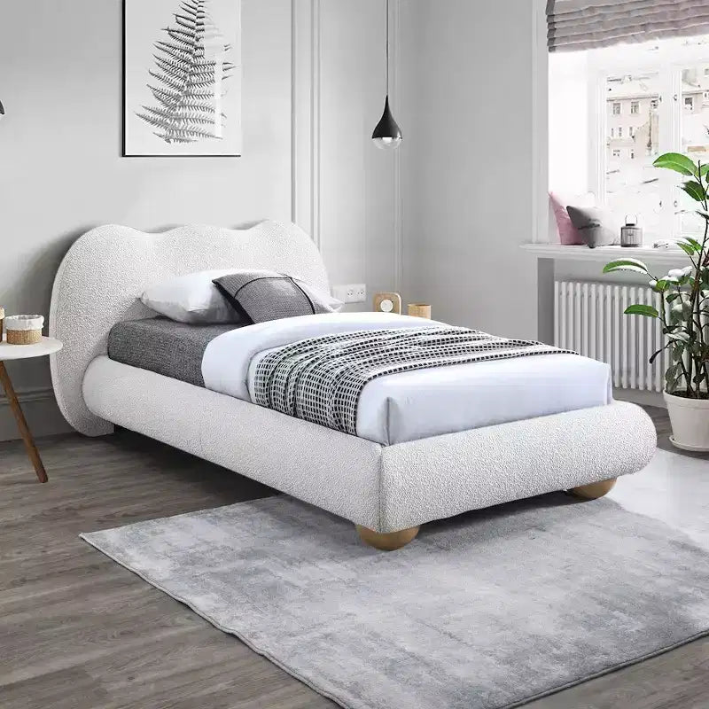 Lit en tissu bouclé Hyde, Meridian Furniture