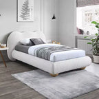 Lit en tissu bouclé Hyde, Meridian Furniture