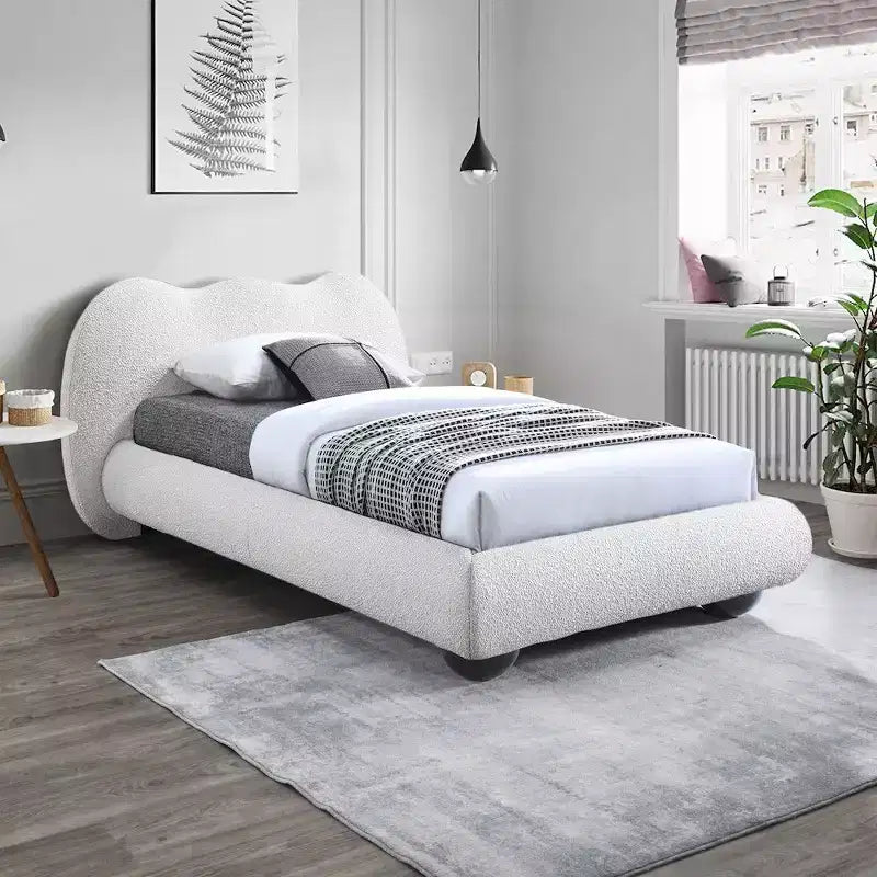 Lit en tissu bouclé Hyde, Meridian Furniture