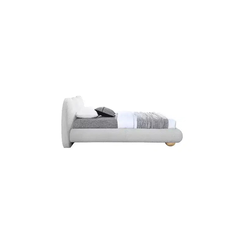 Lit en tissu bouclé Hyde, Meridian Furniture