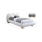 Lit en tissu bouclé Hyde, Meridian Furniture