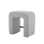 Okak 24 Tabourets de bar en boucle en U inversé Lot de 2, Chaises de salle à manger modernes avec repose-pieds, Tabourets chics pour îlot de cuisine, Salon
