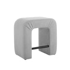 Okak 24 Tabourets de bar en boucle en U inversé Lot de 2, Chaises de salle à manger modernes avec repose-pieds, Tabourets chics pour îlot de cuisine, Salon