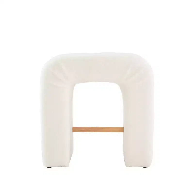 Okak 24 Tabourets de bar en boucle en U inversé Lot de 2, Chaises de salle à manger modernes avec repose-pieds, Tabourets chics pour îlot de cuisine, Salon