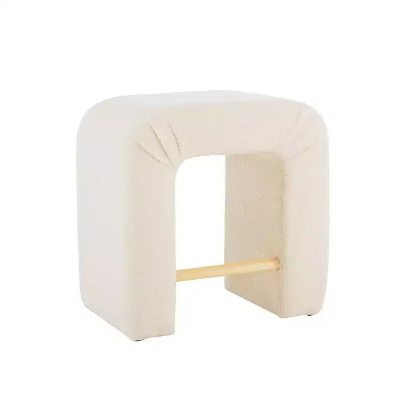 Okak 24 Tabourets de bar en boucle en U inversé Lot de 2, Chaises de salle à manger modernes avec repose-pieds, Tabourets chics pour îlot de cuisine, Salon