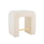 Okak 24 Tabourets de bar en boucle en U inversé Lot de 2, Chaises de salle à manger modernes avec repose-pieds, Tabourets chics pour îlot de cuisine, Salon
