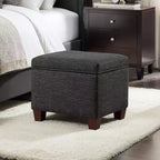 HomeStock Madison Storage Ottoman