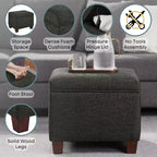 Pouf de rangement Madison HomeStock