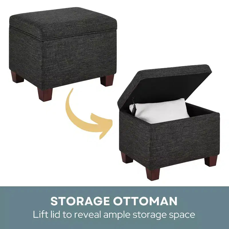 Pouf de rangement Madison HomeStock