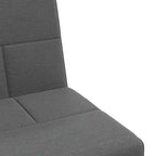 vidaXL Canapé convertible avec porte-gobelets pour salon en tissu