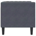 vidaXL Canapé Chesterfield Canapé Rembourré Fauteuil 3 Places Velours