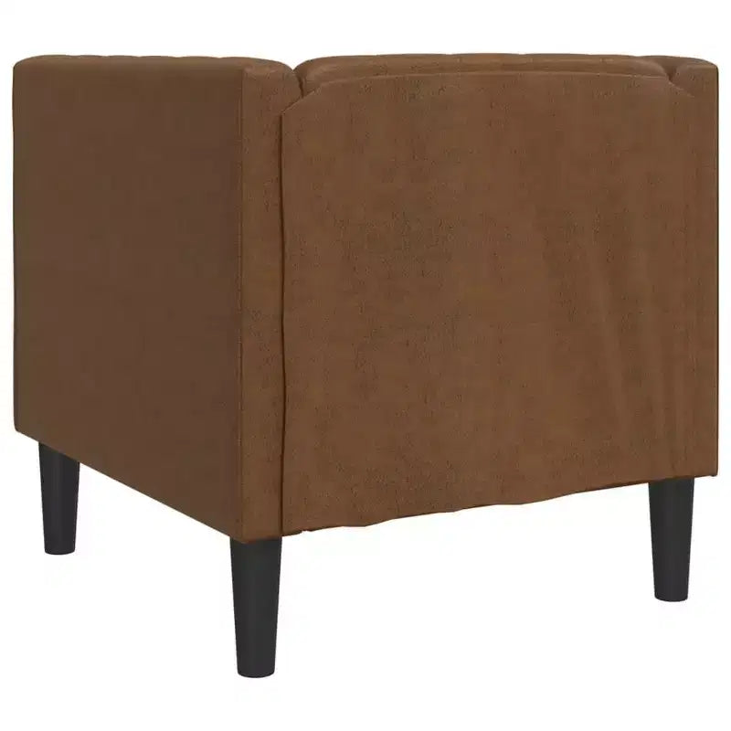 vidaXL Canapé Chesterfield Canapé Rembourré Fauteuil 3 Places Velours
