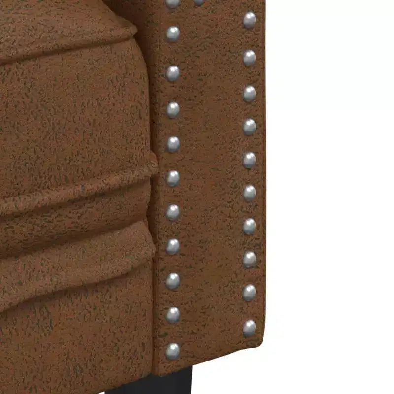 vidaXL Canapé Chesterfield Canapé Rembourré Fauteuil 3 Places Velours