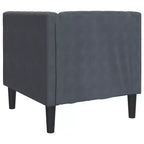 vidaXL Canapé Chesterfield Canapé Rembourré Fauteuil 3 Places Velours