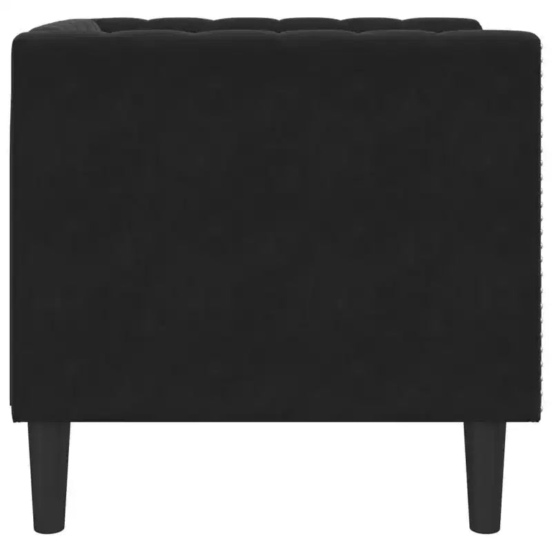 vidaXL Canapé Chesterfield Canapé Rembourré Fauteuil 3 Places Velours