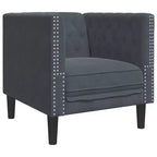 vidaXL Chesterfield Sofa Settee Upholstered Couch Armchair 3-Seater Velvet