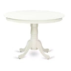 Ensemble de salle à manger 5 pièces Table et chaises rondes - Table de cuisine de 42 pouces avec finition Pond en cuir PU