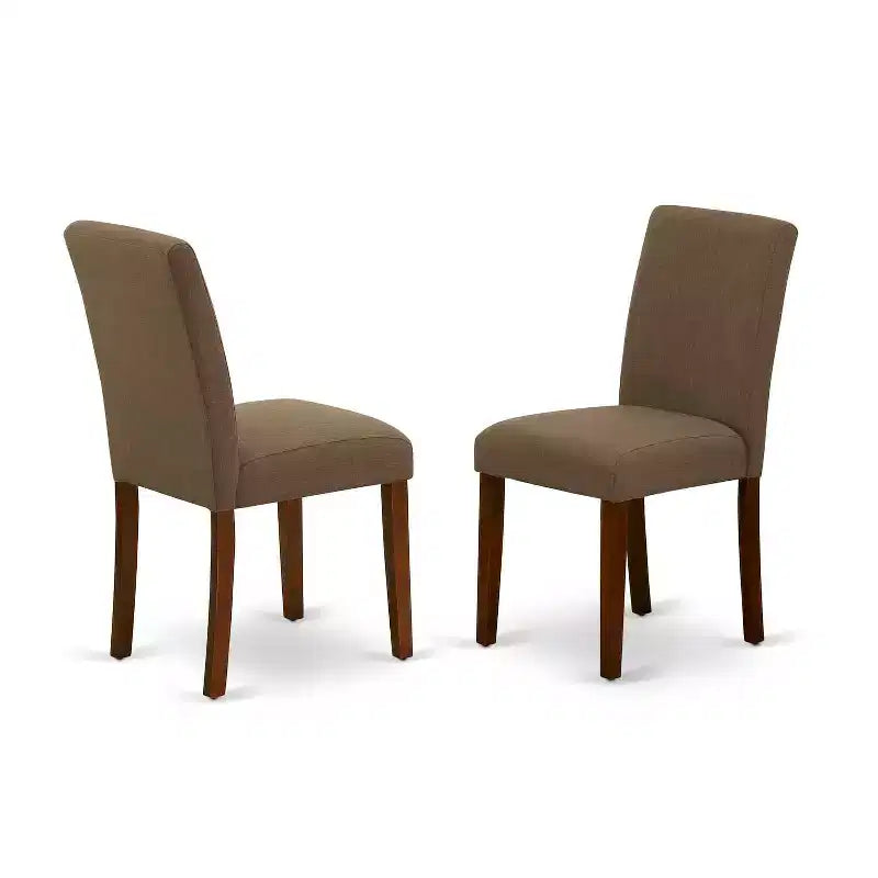 Ensemble de salle à manger moderne - Table rectangulaire 5 pièces et 4 chaises - Table 42/53,5 avec rallonge - Repas élégants
