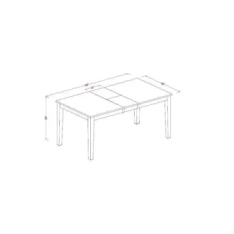 Ensemble de salle à manger Island Interiors - Table et chaises pour la maison, la cuisine, le restaurant