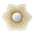 Miroir mural rond en métal de 68,58 cm