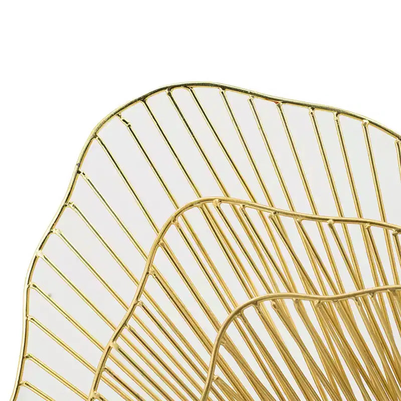Miroir mural rond en métal de 68,58 cm