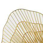 Miroir mural rond en métal de 68,58 cm