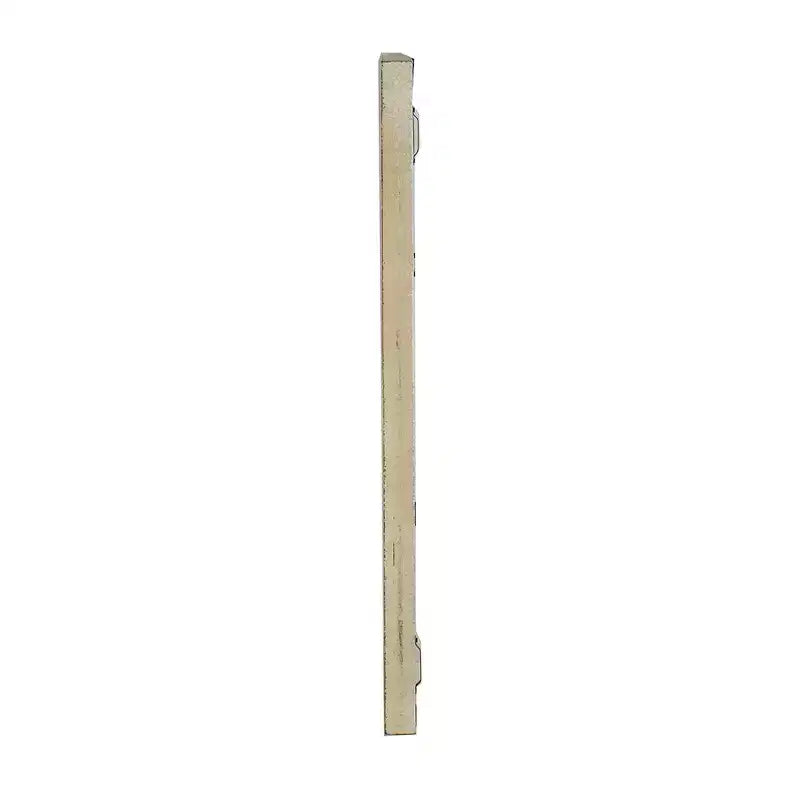 Miroir mural rectangulaire en bois, 40,6 x 58,4 cm, avec cadre blanc vieilli - Lot de 2