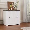 30 Wood 2-Drawer Lateral File Cabinet  Includes Hanging Folders for A4/Letter/Legal Docs, Stylish Storage for Home Office/Living Room