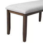 TUYOHW 38 Banc ottoman moderne rembourré pour entrée avec pieds en bois, tabouret polyvalent pour salon, chambre, couloir