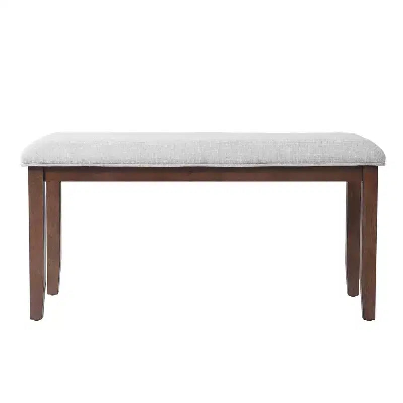 TUYOHW 38 Banc ottoman moderne rembourré pour entrée avec pieds en bois, tabouret polyvalent pour salon, chambre, couloir