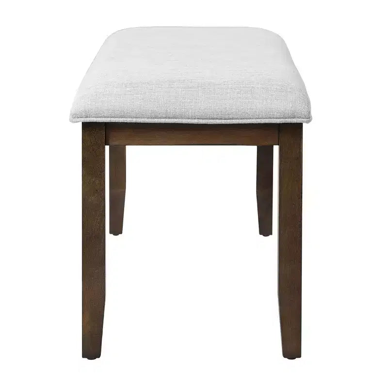 TUYOHW 38 Banc ottoman moderne rembourré pour entrée avec pieds en bois, tabouret polyvalent pour salon, chambre, couloir