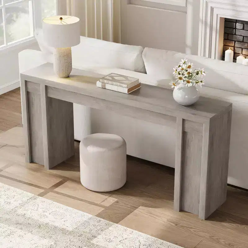 COZONY Table Console Extra Longue 70, Table de Canapé en Bois pour Entrée, Foyer, Couloir & Derrière le Canapé
