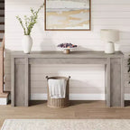 COZONY Table Console Extra Longue 70, Table de Canapé en Bois pour Entrée, Foyer, Couloir & Derrière le Canapé