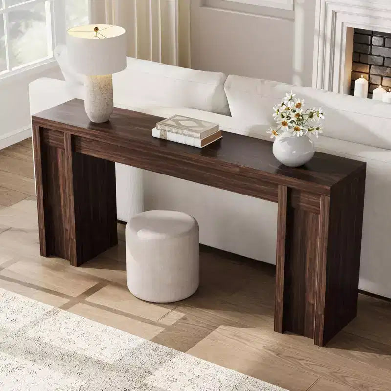 COZONY Table Console Extra Longue 70, Table de Canapé en Bois pour Entrée, Foyer, Couloir & Derrière le Canapé