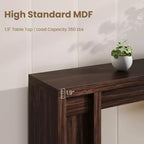 COZONY Table Console Extra Longue 70, Table de Canapé en Bois pour Entrée, Foyer, Couloir & Derrière le Canapé