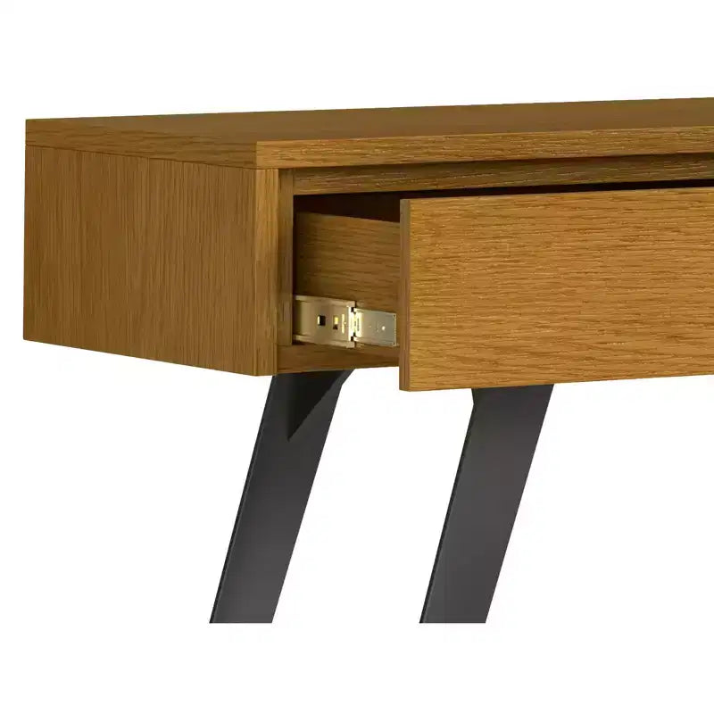 Mitchell, table console/dressoir moderne de style industriel, 152 cm de large