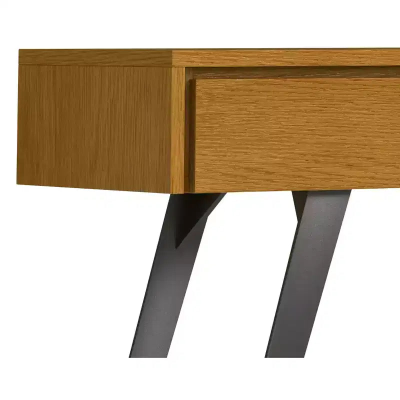 Mitchell, table console/dressoir moderne de style industriel, 152 cm de large