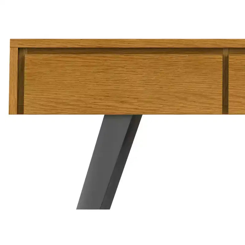 Mitchell, table console/dressoir moderne de style industriel, 152 cm de large