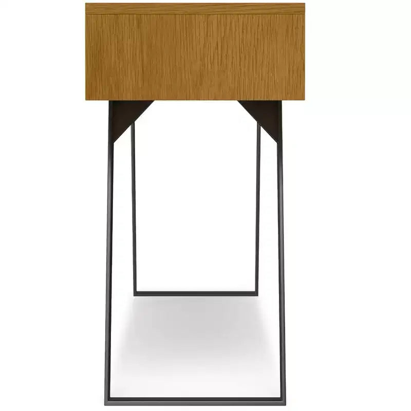 Mitchell, table console/dressoir moderne de style industriel, 152 cm de large