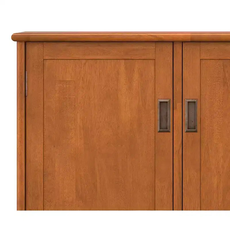 Tierney BUFFET en BOIS MASSIF de 50 pouces de large, rectangulaire, moderne du milieu du siècle, avec 3 portes