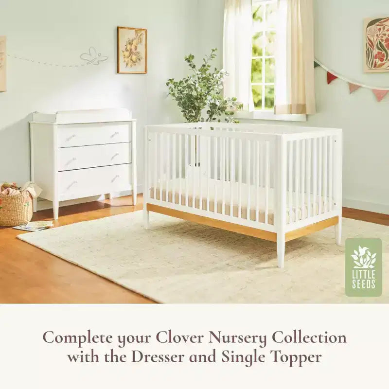 Lit de bébé convertible 4-en-1 Clover de Little Seeds