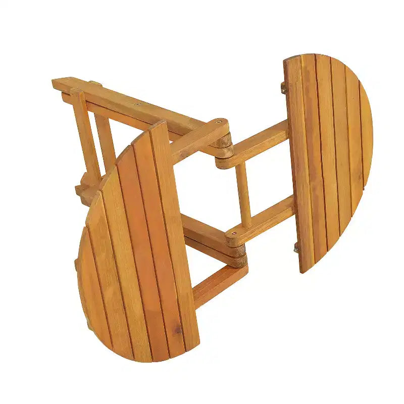 JVNOXK Table d'appoint moderne pliable et réglable (45-70 cm) en palissandre (finition teck), adaptée comme plateau de canapé, table de chevet