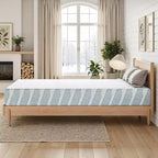 EHMKNP Matelas de 5 pouces pour lits jumeaux/jumeaux XL/doubles pour adultes adolescents célibataires, matelas en mousse à mémoire de forme rafraîchissante, housse amovible lavable, fermeté moyenne