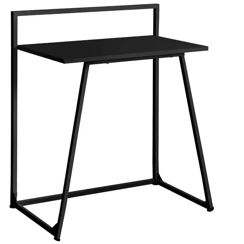 TUYOHW 30 Bureau d'ordinateur, Bureau moderne avec plateau stratifié, cadre en métal, poste de travail pour petits espaces, bureau pour ordinateur portable pour bureau à domicile, étude, chambre à coucher