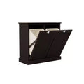 sumyeg Two-Compartment Tilt-Out Laundry Sorter Cabinet with Hidden Storage