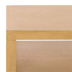 Maruba Table de Chevet 2 Tiroirs 1 Étagère - NST6610 - Naturel - Safavieh
