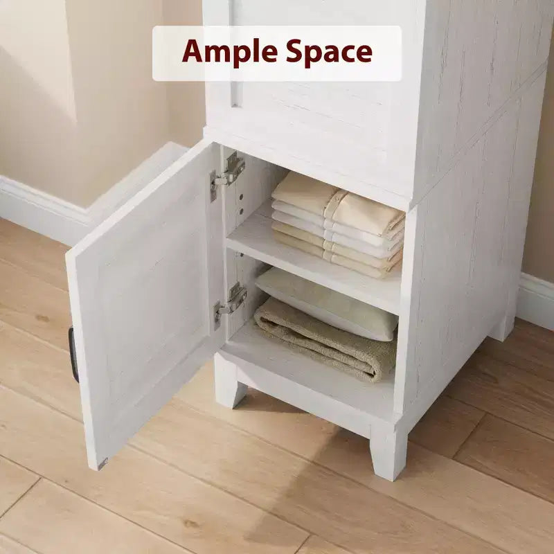 Armoire de rangement avec 2 portes, armoire en bois de 183 cm avec tringle à vêtements, armoire étroite et haute pour chambre à coucher