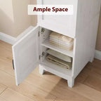 Armoire de rangement avec 2 portes, armoire en bois de 183 cm avec tringle à vêtements, armoire étroite et haute pour chambre à coucher